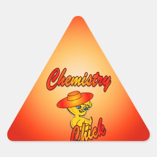 Chemistry Chick #5 Sticker (Voorkant)