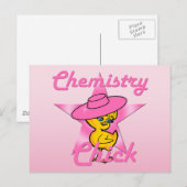Chemistry Chick #8 Briefkaart (Voorkant / Achterkant)