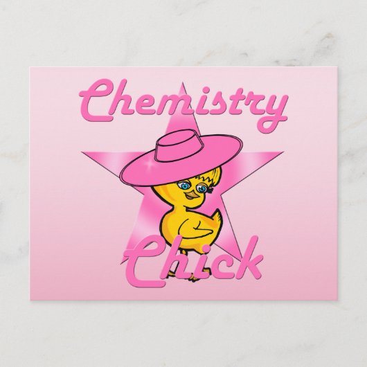 Chemistry Chick #8 Briefkaart (Voorkant)