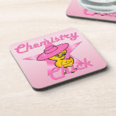 Chemistry Chick #8 Drankjes Onderzetter (Linkerzijde)
