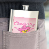 Chemistry Chick #8 Heupfles (Voorbeeld)