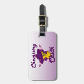 Chemistry Chick #9 Bagagelabel (Voorkant verticaal)