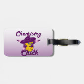 Chemistry Chick #9 Bagagelabel (Achterkant horizontaal)