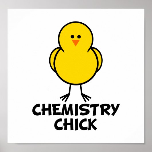 Chemistry Chick Poster (Voorkant)