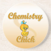 Chemistry Chick Zandsteen Onderzetter (Voorkant)