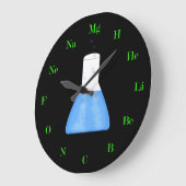 Chemistry Clock Grote Klok (Hoek)