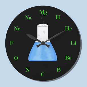 Chemistry Clock Grote Klok