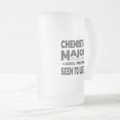 Chemistry College Major Cool People Matglas Bierpul (Voorkant rechts)