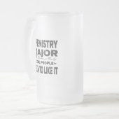 Chemistry College Major Cool People Matglas Bierpul (Voorkant links)