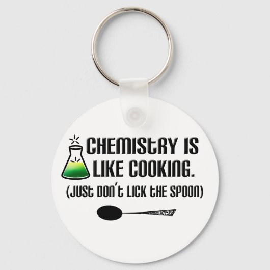 Chemistry Cooking Sleutelhanger (Voorkant)