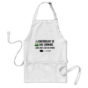 Chemistry Cooking Standaard Schort