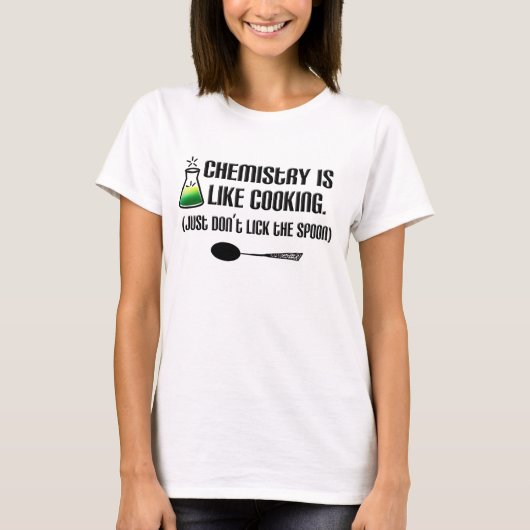 Chemistry Cooking T-shirt (Voorkant)
