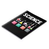 Chemistry Elements Laboratory Science Teacher Notitieboek (Linkerzijde)