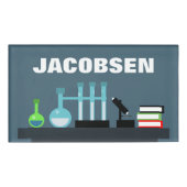 Chemistry Equipment Science Badge (Voorkant)