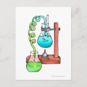 Chemistry Experiment Briefkaart (Voorkant)