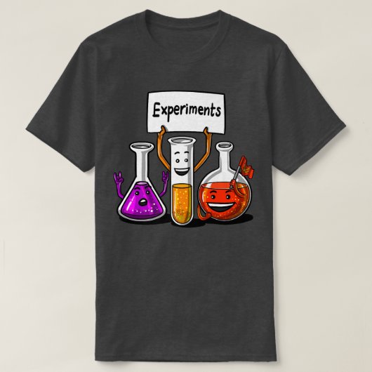Chemistry Experiments Science Laboratory School Ch T-shirt (Design voorkant)