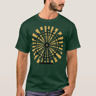 Chemistry Ferrous Wheel Feris Wheel Periodic Table T-shirt