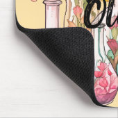 Chemistry Floral Beakers  Laboratory equipment Muismat (Hoek)