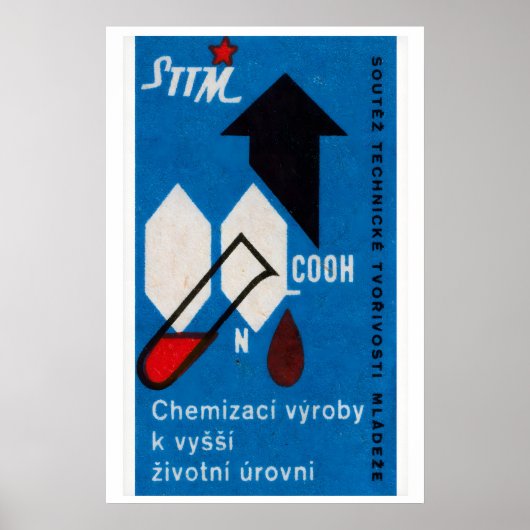 Chemistry for a Better life - Matchbox Print (Voorkant)