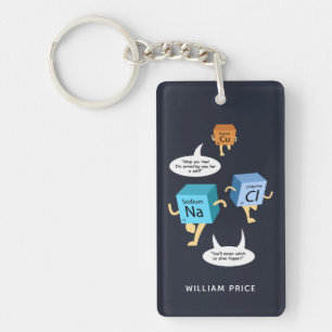 Chemistry Gag Funny Science Teacher Birthday Sleutelhanger