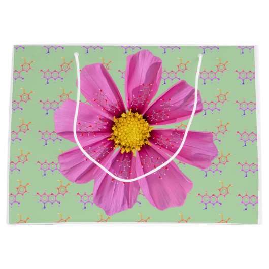 Chemistry Garden Party Gift Bag Groot Cadeauzakje (Voorkant)