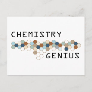 Chemistry Genius Briefkaart