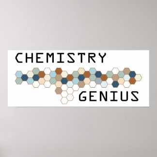 Chemistry Genius Poster