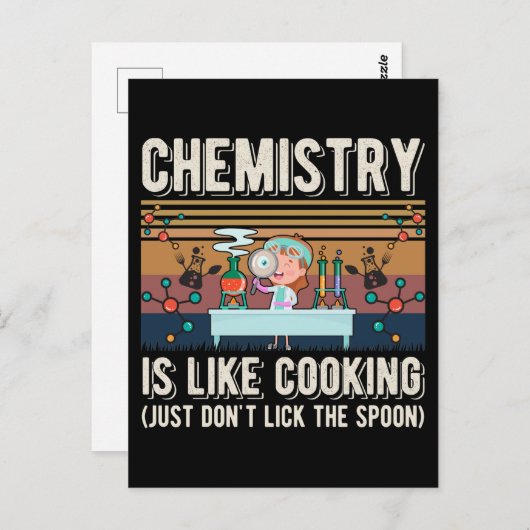 Chemistry Humor Laboratory Science Lab Briefkaart (Voorkant / Achterkant)