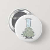 Chemistry Hurts My Brain Ronde Button 5,7 Cm (Voorkant /achterkant)