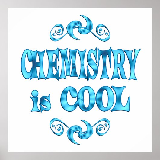 Chemistry is Cool Poster (Voorkant)