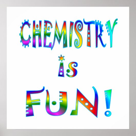 Chemistry is Fun Poster (Voorkant)