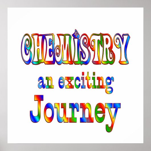 CHEMISTRY is opwindend Poster (Voorkant)
