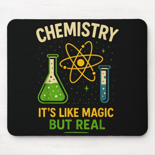 Chemistry It’s Like Magic Funny Science Teacher St Muismat (Voorkant)