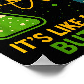 Chemistry It’s Like Magic Funny Science Teacher St Poster (Hoek)