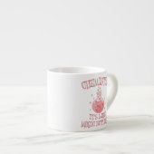 Chemistry - It's Like Magic But Real Funny Science Espresso Kop (Voorkant rechts)