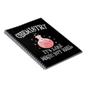 Chemistry - It's Like Magic But Real Funny Science Notitieboek (Rechterzijde)