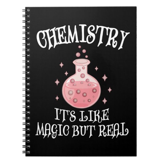 Chemistry - It's Like Magic But Real Funny Science Notitieboek (Voorkant)
