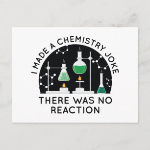 Chemistry Joke Briefkaart