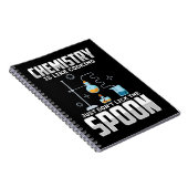Chemistry Joke Funny Teacher Scientist Notitieboek (Rechterzijde)