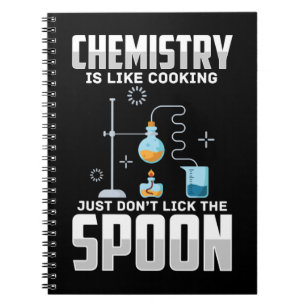 Chemistry Joke Funny Teacher Scientist Notitieboek