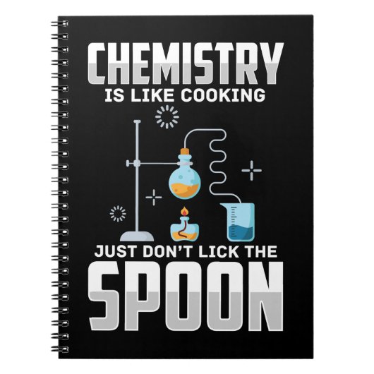 Chemistry Joke Funny Teacher Scientist Notitieboek (Voorkant)