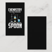 Chemistry Joke Funny Teacher Scientist Visitekaartje (Voorkant / Achterkant)