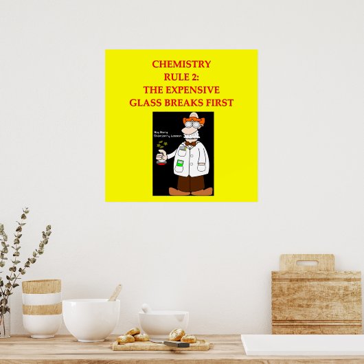 chemistry joke poster (Keuken)