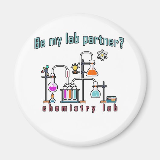 Chemistry lab magneet (Voorkant)