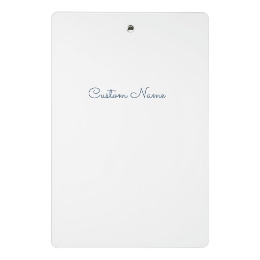 Chemistry Lab Notes – Custom Name Mini Klembord (Achterkant)