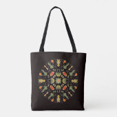 Chemistry Lab Science Botanical Patroon Tote Bag (Achterkant)