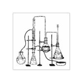 Chemistry Lab Science Rubberstempel (Afrduk)