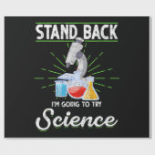 Chemistry Laboratory Physics Science Biology Cadeaupapier (Vlak)