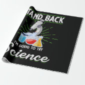 Chemistry Laboratory Physics Science Biology Cadeaupapier (Uitgerold)