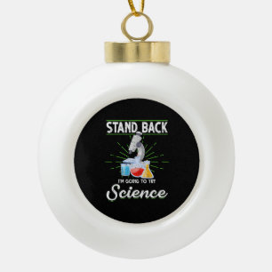 Chemistry Laboratory Physics Science Biology Keramische Bal Ornament